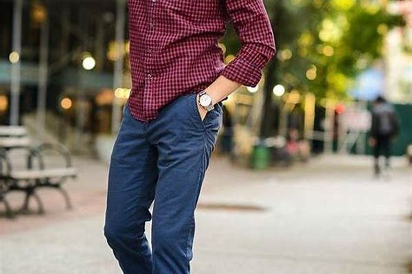 Casual Red And Navy Styles