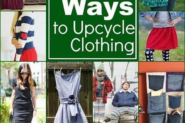 Creative Upcycling Of Thrift Garments