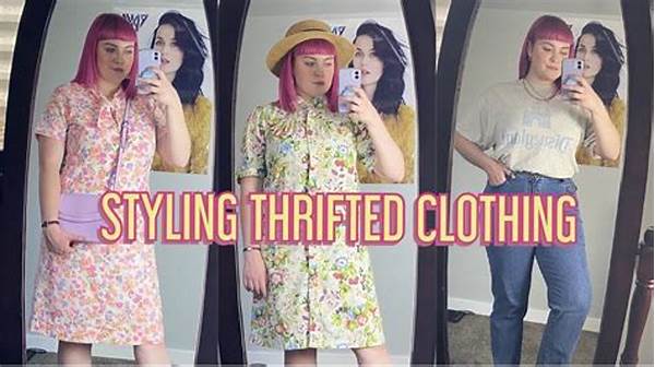 How To Style Thrifted Vintage