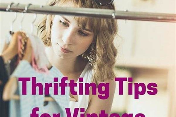 Secrets To Thrifting Perfect Vintage
