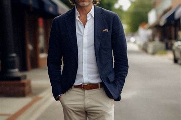 Chic Navy And White Combinations