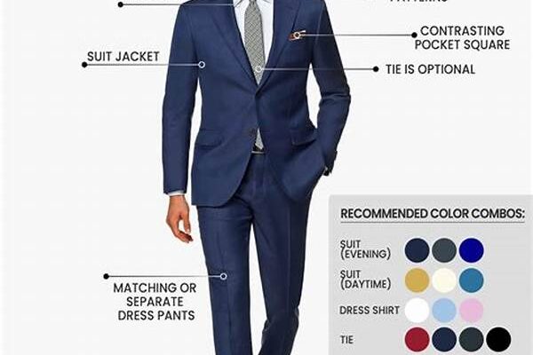 Dressing Formally With Red And Navy
