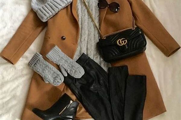 Timeless Camel And Gray Outfits